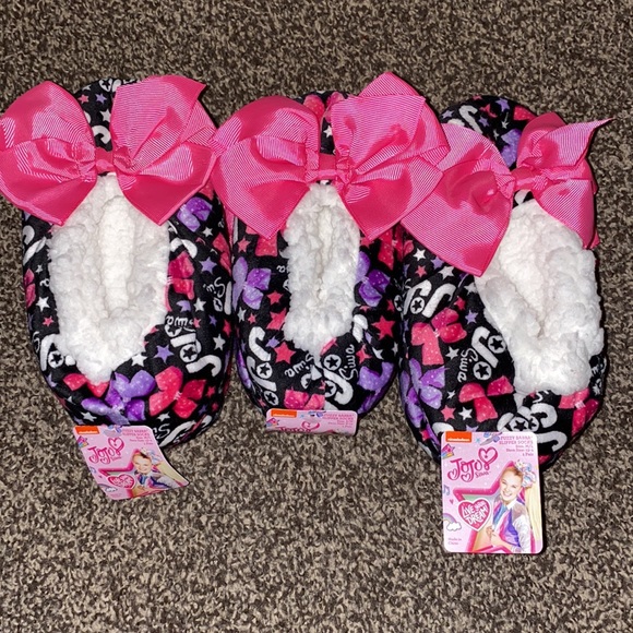 Other - 3 of the Jojo Siwa Fuzzy Babba Slipper Socks